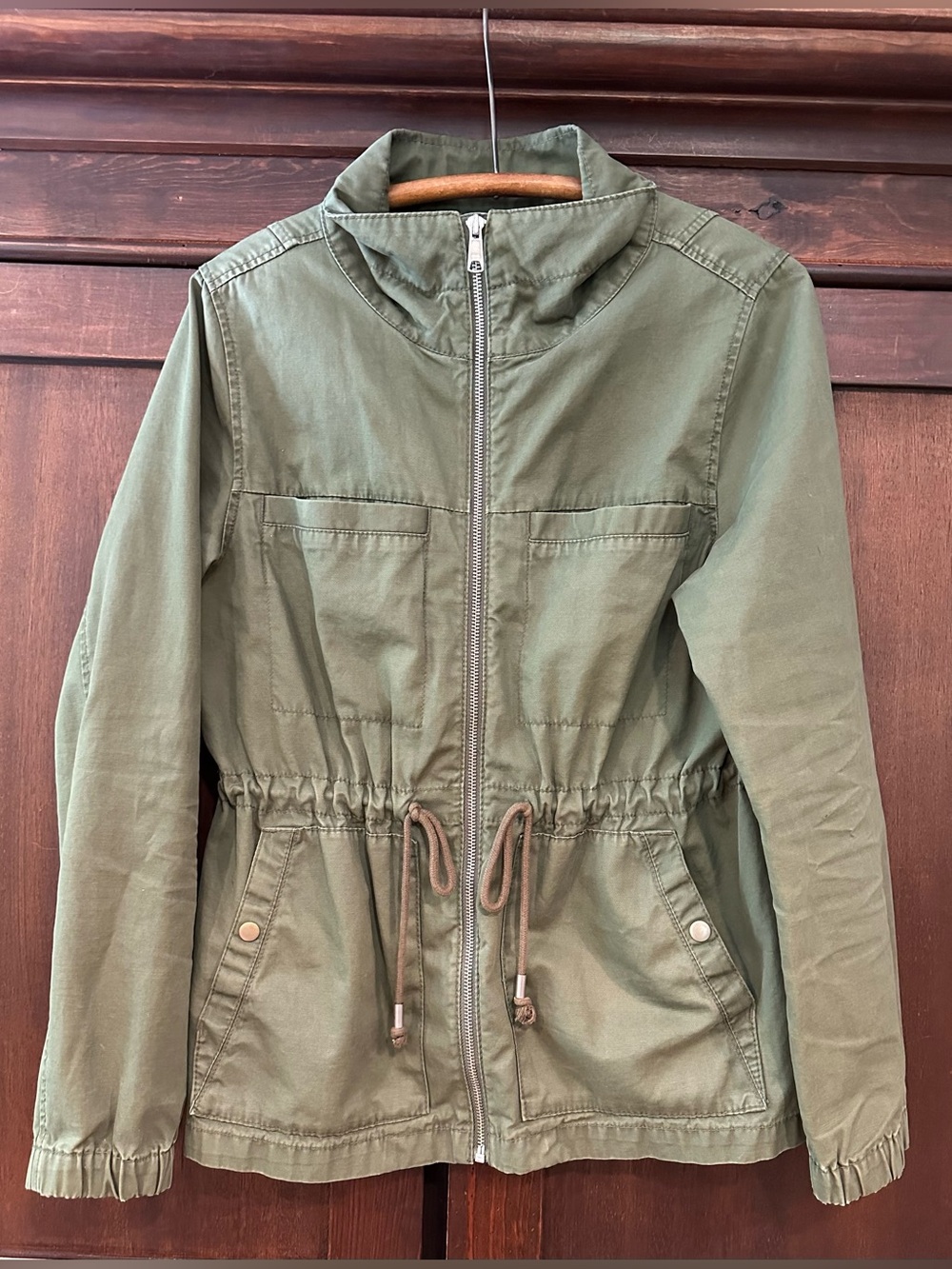 Old Navy • women’s army green jacket • coat